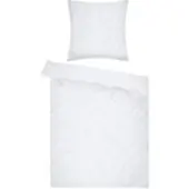 Como superior Satin-Wendebettwäsche ¦ weiß ¦ Maße (cm): B: 135