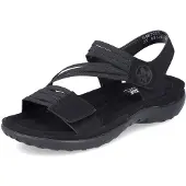 Rieker Damen Sandalen 64870-02 schwarz 37