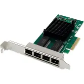 Digitus Netzwerkkarte 4Port RJ45 Intel I350 Server NIC
