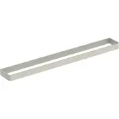 Geberit iCon Handtuchhalter, für Badezimmermöbel, 42mm, 502.328.JL.1, Farbe: sand-grau / pulverbeschichtet matt