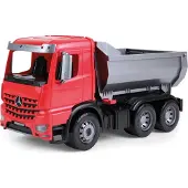 Lena WORXX Arocs dump truck, toy vehicle (red/silver)