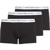Tommy Hilfiger 3-pack Logo Waistband Trunk White Größe: S | Unterhosen Outlet | Herren | Weiß