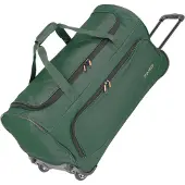 Travelite 2-Rad Trolley Roll-Reisetasche mit Rollen Basics Fresh dunkelgrün