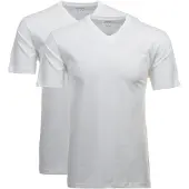 Ragman Herren T-Shirt 2er Pack - 1/2 Arm, Unterhemd, V-Neck