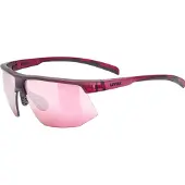 Uvex Aerios cranberry matt mirror rose cat. 2 one size