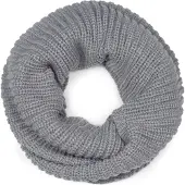 StyleBREAKER Strickschal "Unifarbener Feinstrick Loop" 1 Stk.