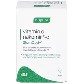 Nupure Biomopti+ Milchsäurebakterien+vitamin C Msr.kaps.