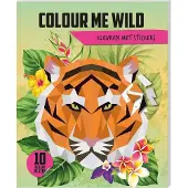 Lantaarn Ausmalen mit Stickern - Colour me Wild