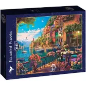 Blue Bird Lake Como - 1000 Teile Puzzle für Erwachsene