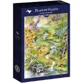 Bluebird Puzzle Waldtiere - 1000 Teile Puzzle