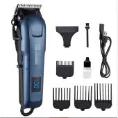 INF Professioneller Tierhaarschneider Blau