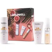 Goldwell Dualsenses Sun Reflects Sommer Set - Shampoo 100 ml + Treatment 50 ml + UV Protect Spray 30 ml