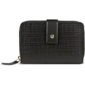 Bugatti Geldbörse Noemi Lady Zip Around Wallet Black schwarz