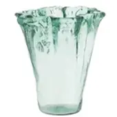Möbel Kraft Vase ¦ grün ¦ Glas ¦ Maße (cm): B: 17 H: 20