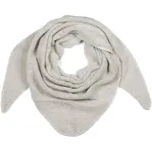 StyleBREAKER Dreieckstuch "Strick Dreiecktuch meliert", Damen, grau (hellgrau), Obermaterial: 80% Viskose CV. 20% Wolle WO., Modisch, Modetücher Dreieckstuch