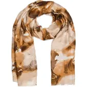 StyleBREAKER Schal "Schal Marmor Muster Metallic Details" 1 Stk.