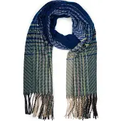 StyleBREAKER Strickschal "Feinstrick Schal Zick-Zack gestreift" 1 Stk.