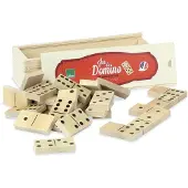 Vilac Holz Domino Spiel Lernspielzeug mehrfarbig 24 Steine