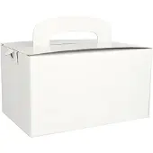 Papstar Lunch-Box, eckig mit Tragegriff