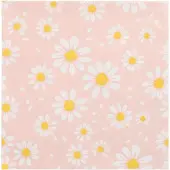 Papstar 300 Servietten, 3-lagig 1/4-Falz 33 cm x 33 cm `Daisies`