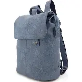 OEM Elegante kleine blauwe Stadsrugzak aus Imitatieleer
