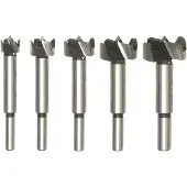 VOREL Holzschneider-Set 5-tlg., Schaftdurchmesser 8 mm, Genauigkeit +/- 0,02 mm