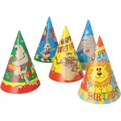 Papstar Hütchen "Happy Birthday" 30 Stück