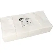 Papstar 2000 Servietten, 2-lagig 1/8-Falz 40 cm x 40 cm weiss