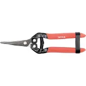 YATO YT-8817, Bypass, PVC, Schwarz, Orange, Kohlenstoffstahl, Schwarz/Edelstahl, 190 mm