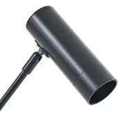 LINDBY Stehleuchte Vilo, schwarz, 153 cm, GU10, beweglich