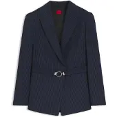 HUGO Regular-Fit Blazer mit Gürtel mit Schließe Grösse 42
