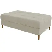 S-Style Möbel HOCKER Henrik Beige Boucle