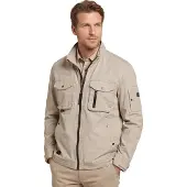 Camel active Parka-Jacke beige mit Brusttaschen