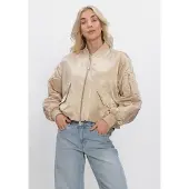 Beaumont Damen Jacken Hady Bomber - Beige - Größe 36