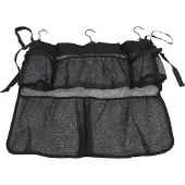 Gistuch Pool-Hänge-Netztasche, große Kapazität, faltbarer Pool-Organizer, Strandspielzeug-Aufbewahrung