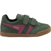 Gola Harrier Sneaker Kids Grün | Pink Grün 32