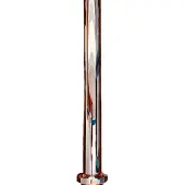 Ich-zapfe Bierturm, Biertower 1 Linie, ø30X380h, hrome