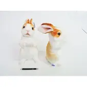 Dubi ZOO: Plüschtier Feldhase, stehend, 30 cm (30184)