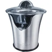 ProfiCook Profi Cook Saftpresse PC-ZP 1018 elektrische Zitruspresse im Edelstahl-Gehäuse, Edelstahl-Sieb, Tropfstopp, automatische Start/Stop-Funktion, Longlife-Profi-Motor,