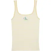 Calvin Klein Top LV047F832G Gelb Slim Fit