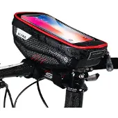 WildmanT Fahrradhalter / Tasche mit Lenkerabdeckung, mit Schloss WILDMAN E1 1L 4 "- 7"