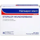Hansapor steril Wundverband 6x7 cm 25 St Verband