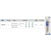 King Tony Hole Torx Set T10 - T50 9 Elem. 1147 Im Kunststoffhalter