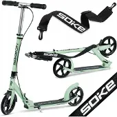 Soke Kickboard Roller Kinderoller Scooter CITY Grun