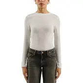 s.Oliver -qs T-shirts Offwhite Größe: XL | Longsleeves Outlet | Damen | Weiß