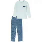 Schiesser Herren Pyjama ComfortSchlafanzug, Pyjama Set, Nachtwäsche