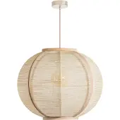 Eth Japandi Pendelleuchte Fabric sandfarben Ø 58cm