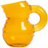Home Studyo Karaffe Emily Amber Glass