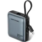 Vention Fhfn0 Powerbank Schwarz Schwarz One Size