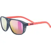 Uvex S533099 cosmic Kinder-Sonnenbrille Vollrand Eckig Kunststoff-Gestell, blau